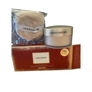 Laura Mercier Translucent Loose Set Powder/puff NIB